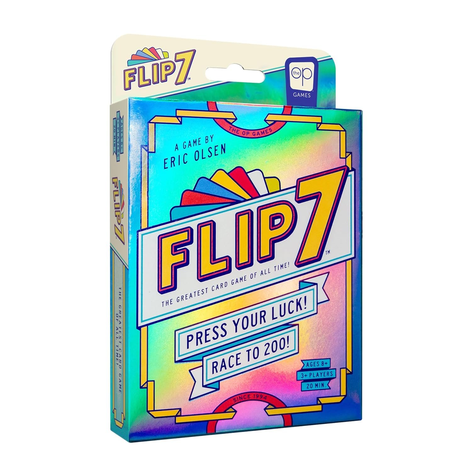 Flip 7, The Ultimate Blend of Press Your Luck and Strategy, Fast-Paced Addictive Card Game, Quick to Learn and Easy to Teach, Perfect for Game Nights, 3+ Players, Ages 8 & Up,...