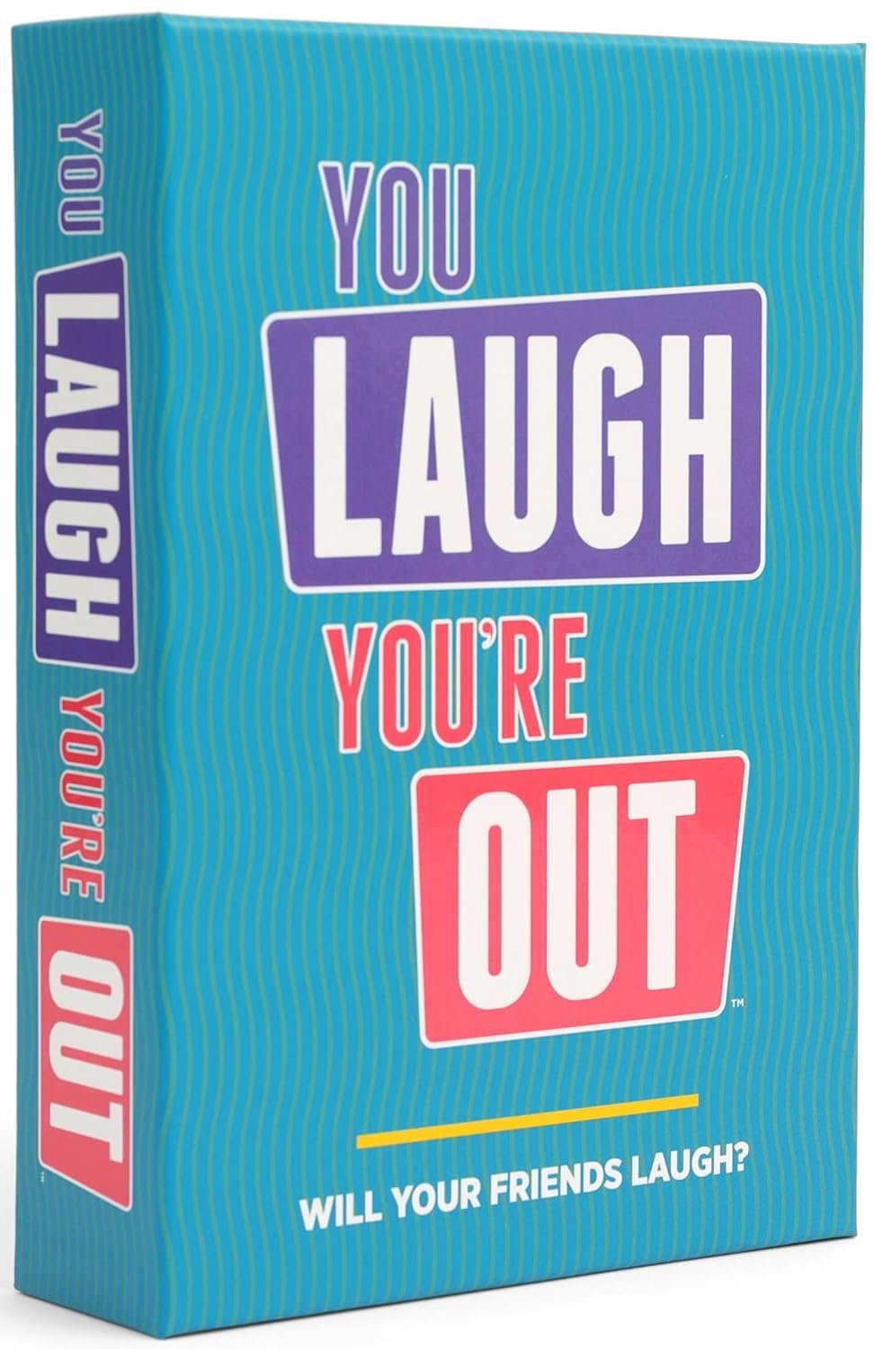 You Laugh You're Out A Party Game with Hilarious Charades Family Card Games for Adults & Kids, 125 Prompt Cards Fun Card Games for Family Game Nights, Gatherings, & Parties Ages...